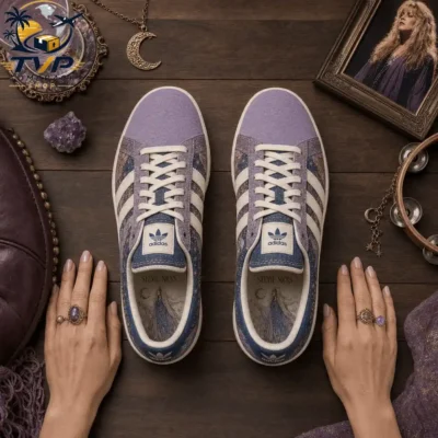 Stevie Nicks Gold Dust Woman Casual Air Force Shoes