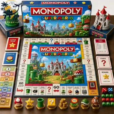 Super Mario Collector's Edition Monopoly Board Game