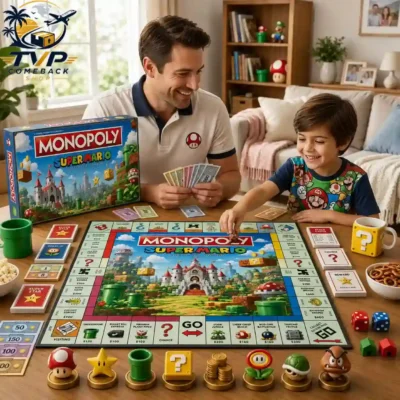 Super Mario Collector's Edition Monopoly Board Game