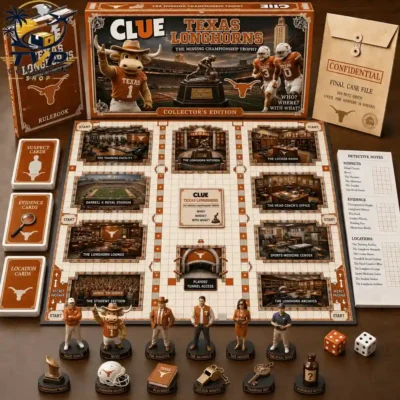 Texas Longhorns Clue Board Game 2026 Texas Longhorns Clue Board Game 2026