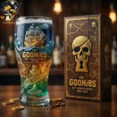 The Goonies 40th Anniversary souvenir glass and box set by Tvpcomebackshop