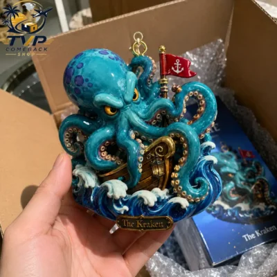 The Kraken Legendary Sea Monster Christmas Ornament