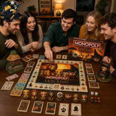 The Lion King Monopoly Board Game 2026