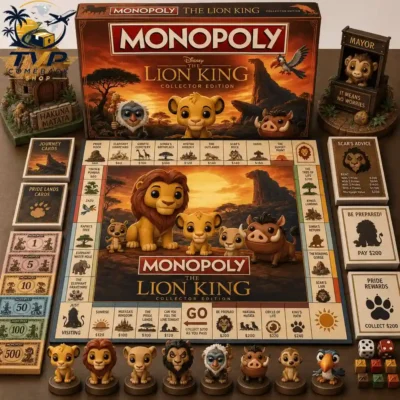 The Lion King Monopoly Board Game 2026