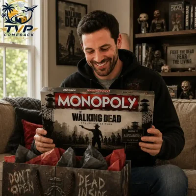 The Walking Dead Survival Edition Monopoly Board Game