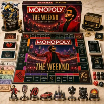 The Weeknd Collector's Edition Monopoly Board Game 2026