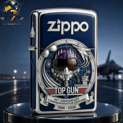 Top Gun 40th Anniversary 1986-2026 Limited Collector Edition Zippo Lighter Top Gun 40th Anniversary 1986-2026 Limited Collector Edition Zippo Lighter