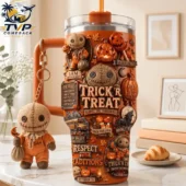 Trick 'r Treat Sam tumbler cup by Tvpcomebackshop