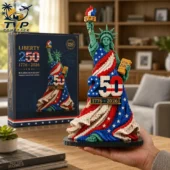 Statue of Liberty commemorative 250th anniversary building block set by Tvpcomebackshop