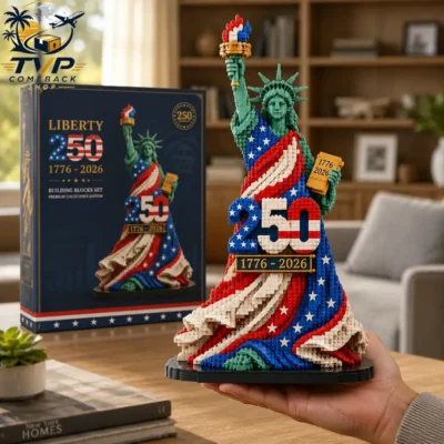 USA Liberty 250 Anniversary Collector's Building Brick Set