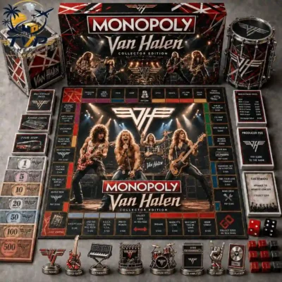 Van Halen Collector's Edition Monopoly Board Game 2026