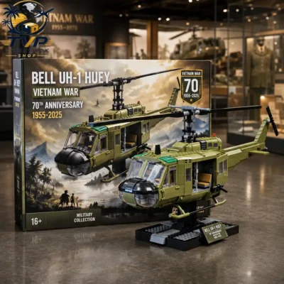 Vietnam War Bell UH-1 Huey 70th Anniversary Collector's  Building Brick Sets 2026