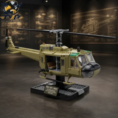 Vietnam War Bell UH-1 Huey 70th Anniversary Collector's  Building Brick Sets 2026