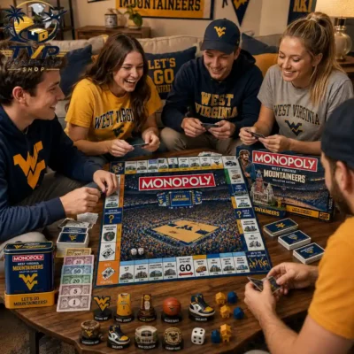 West Virginia Mountaineers Collector's Edition Monopoly Board Game