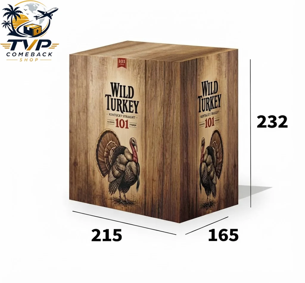 Wild Turkey 101 Sculpted Turkey 3D Bourbon Decanter Bottle Wild Turkey 101 Sculpted Turkey 3D Bourbon Decanter Bottle