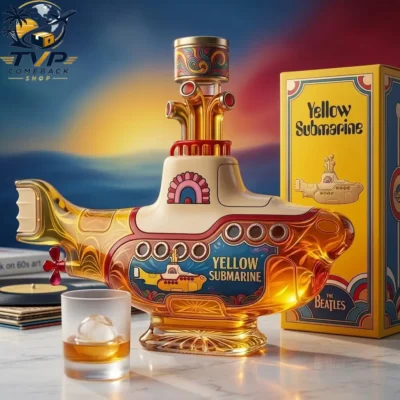 Yellow Submarine Collectible Edition Decanter Bottle