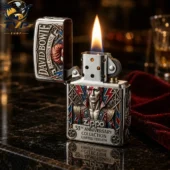 David Bowie Aladdin Sane limited edition Zippo lighter