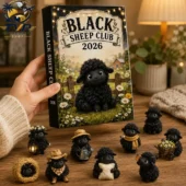 Black Sheep Club 2026 collection box and miniature figurines