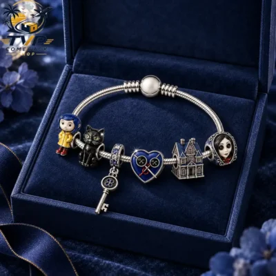 Coraline Collectible Silver Charm Bracelet Set 2026
