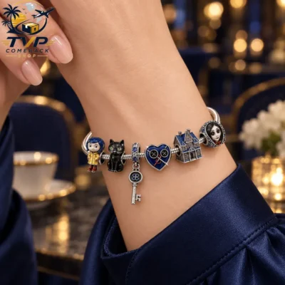 Coraline Collectible Silver Charm Bracelet Set 2026