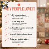 Five reasons to purchase a Christmas advent calendar from Tvpcomebackshop