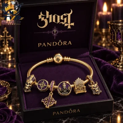 Ghost Collectible Gold Charm Bracelet Set 2026