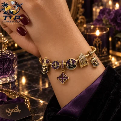 Ghost Collectible Gold Charm Bracelet Set 2026