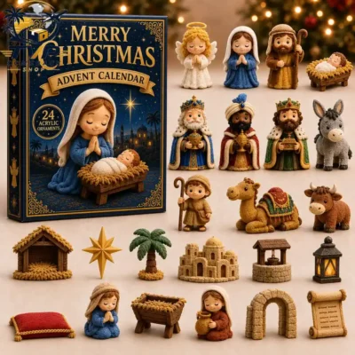 Holy Night Nativity Christmas Advent Calendar 2026
