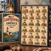Lighthouses Of America Coastal Heritage Advent Calendar 2026 1 2026 Lighthouses of America Advent Calendar by Tvpcomebackshop