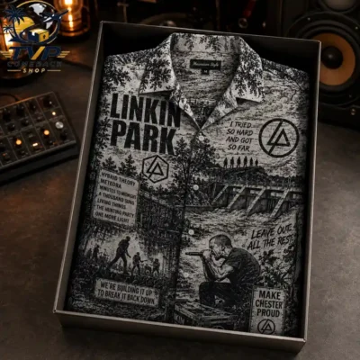 Linkin Park Hybrid Theory 3D Hawaiian Shirt