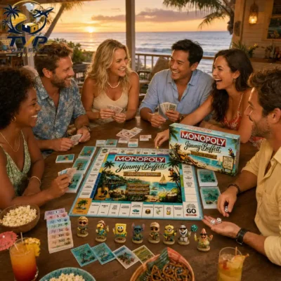 Monopoly Jimmy Buffett Collector's Edition Board Game Monopoly Jimmy Buffett Collector's Edition Board Game