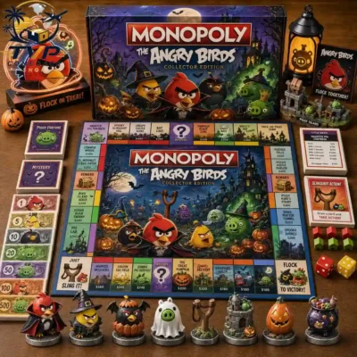 Monopoly The Angry Birds Halloween Collector Edition Board Game