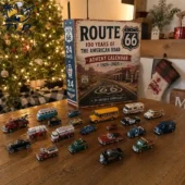Route 66 Advent Calendar with 24 miniature collectible vehicles from Tvpcomebackshop