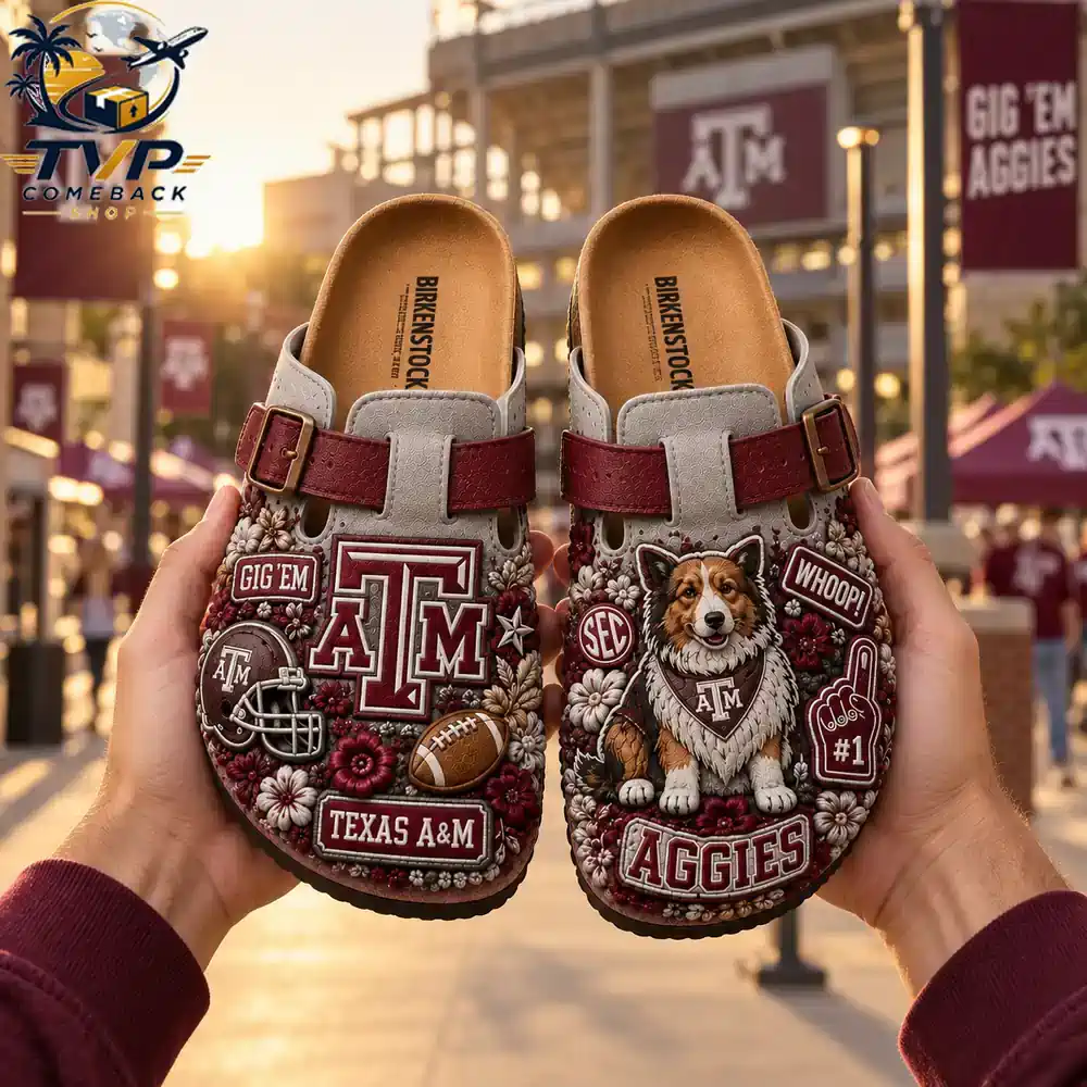 Texas A&M Aggies Suede Clogs Texas A&M Aggies Suede Clogs
