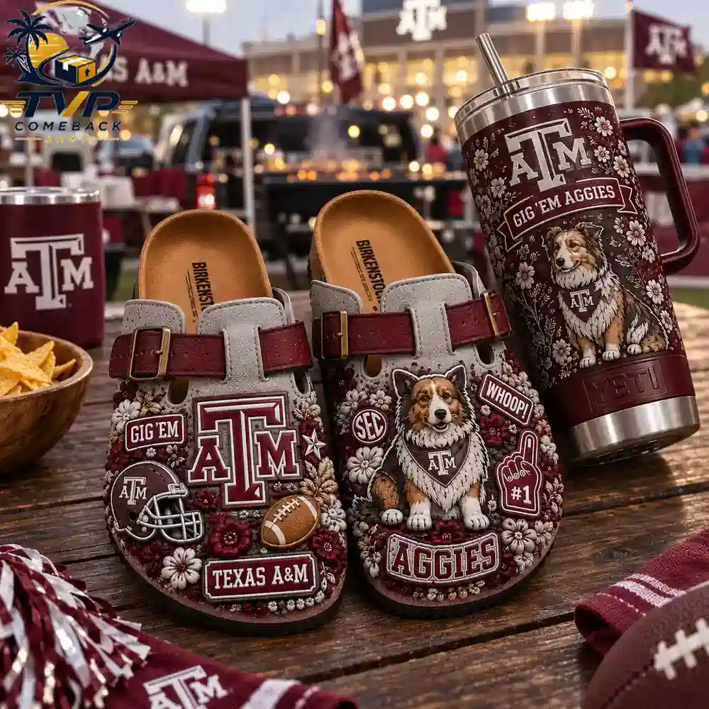 Texas A&M Aggies Suede Clogs Texas A&M Aggies Suede Clogs