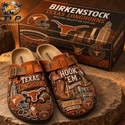 Texas Longhorns Suede Clogs