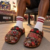 Texas Tech Red Raiders Suede Clogs 5 OqG3n