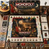 Tom Petty Power Rangers Collector's Edition Monopoly Board Game 1 Tom Petty Monopoly Collector Edition game set by Tvpcomebackshop
