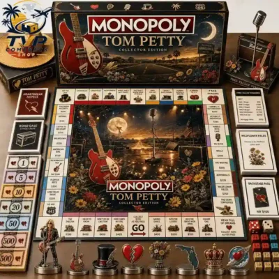 Tom Petty Power Rangers Collector's Edition Monopoly Board Game