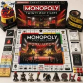 Twenty One Pilots Monopoly collector edition board game set by Tvpcomebackshop