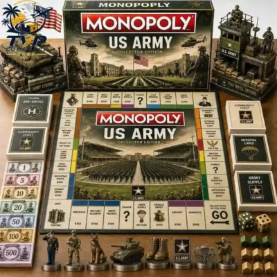 U.S. Army Collector Edition Monopoly Board Game 2026