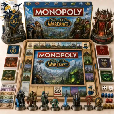 World of Warcraft Monopoly Collector Edition Board Game